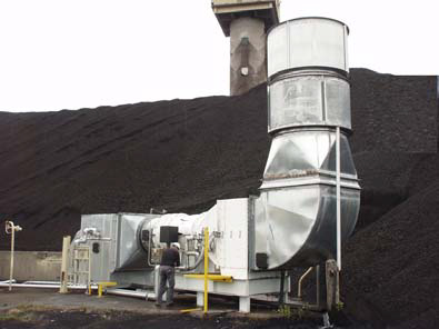 60,000 CFM Dust Extraction System – Reclaim Tunnel Dust Extraction System