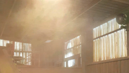 We offer a better solution for dust and odor control! Probe America Dust Misting Fans
